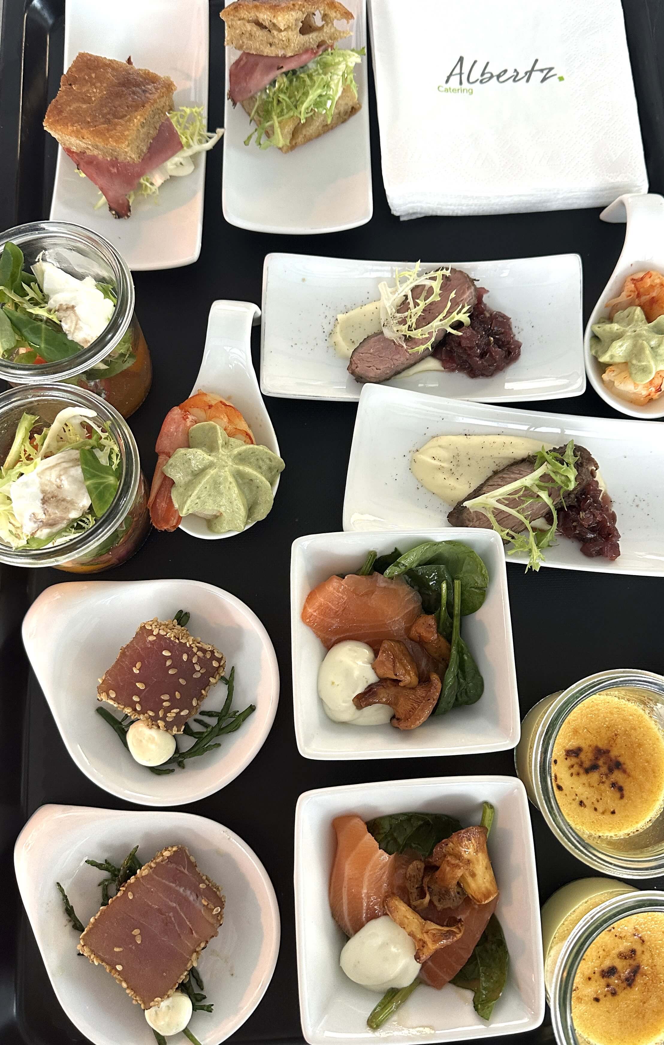 Albertz Catering Hannover - Köstliche Speisenauswahl auf einen Blick